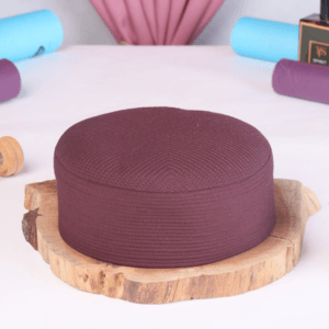Al Hareer Turban Maroon Kufi