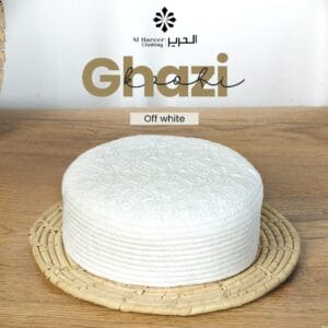 Al Hareer Ghazi White Kufi