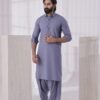 Al Hareer Steel Mist Kameez Shalwar