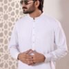 Al Hareer Pearl White Shalwar Kameez – KS232