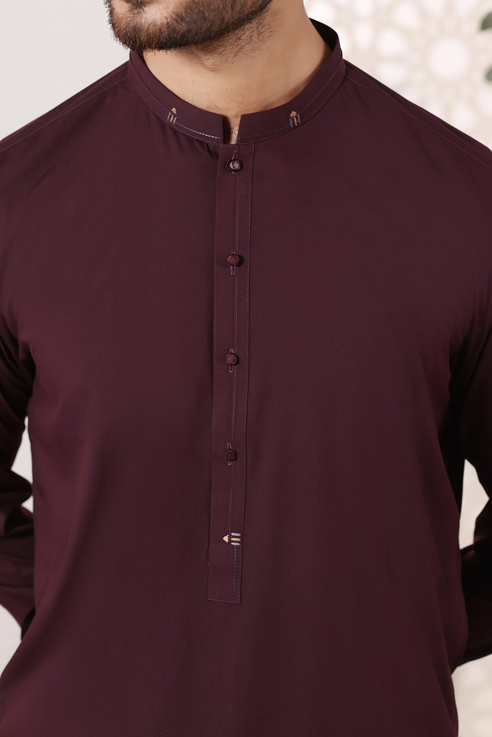 Al Hareer Royal Burgundy Shalwar Kameez – KS236 Al Hareer Royal Burgundy Shalwar Kameez – KS236