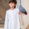 Al Hareer Emirati Kids Thobe | TH121 Ivory Dawn